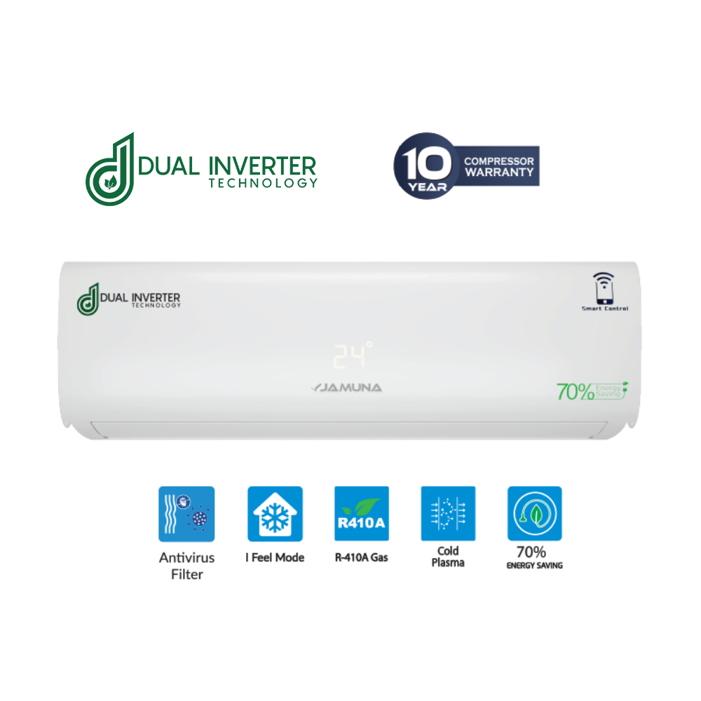 Jamuna Dual Inverter Air Conditioner JEDC 24BC 2 Ton