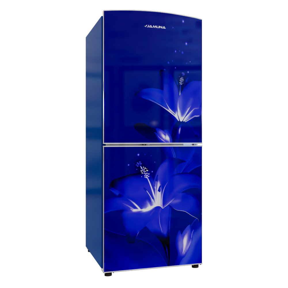 Jamuna 203L Refrigerator JE-203L QD Blue Rosa Sinensis