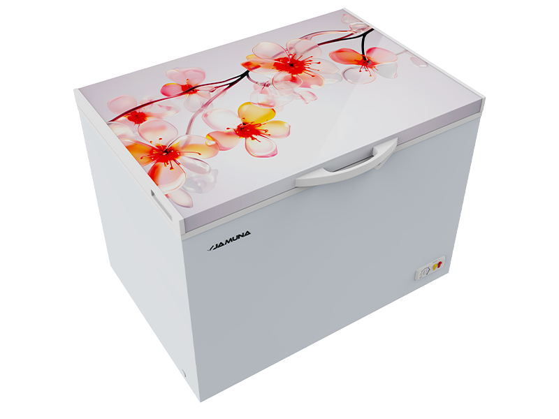 Jamuna 180L Freezer JF D1H0L CD CHERRY BLOSSOM WHITE