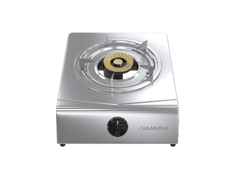 Jamuna Gas Stove JGS-NB01SS LPG/NG (Brass Burner)